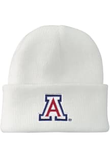 LogoFit Arizona Wildcats North Pole Baby Knit Hat - White