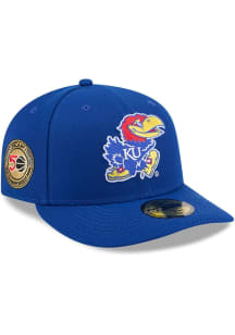 New Era Kansas Jayhawks Mens Royal Blue March Madness 59FIFTY Fitted Hat