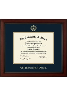Akron Zips Paxton Diploma Frame - Brown