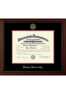 Boston Terriers Paxton Diploma Frame - Brown