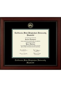 Cal Poly Mustangs Paxton Diploma Frame - Brown