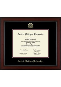 Central Michigan Chippewas Paxton Diploma Frame - Brown