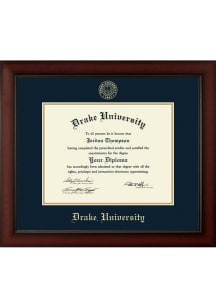 Drake Bulldogs Paxton Diploma Frame - Brown