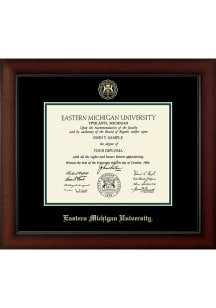 Eastern Michigan Eagles Paxton Diploma Frame - Brown