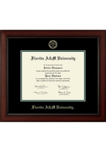 Florida A&M Rattlers Paxton Diploma Frame - Brown