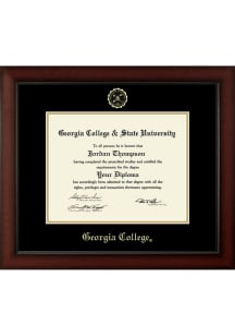 Georgia College Bobcats Paxton Diploma Frame - Brown