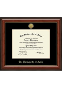 Iowa Hawkeyes Lancaster Diploma Frame - Brown