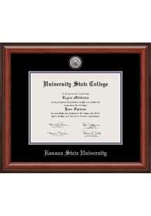 K-State Wildcats Lancaster Diploma Frame - Brown
