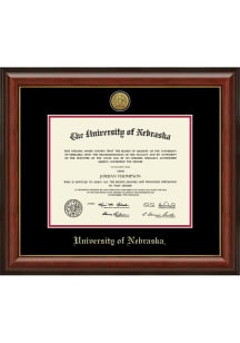 Nebraska Cornhuskers Lancaster Diploma Frame - Brown