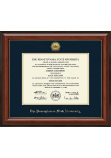 Penn State Nittany Lions Lancaster Diploma Frame - Brown