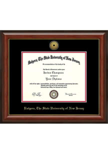 Rutgers Scarlet Knights Lancaster Diploma Frame - Brown