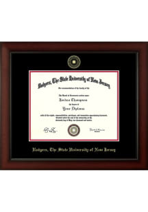 Rutgers Scarlet Knights Paxton Diploma Frame - Brown