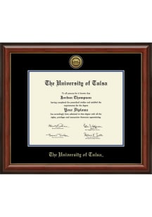 Tulsa Golden Hurricane Lancaster Diploma Frame - Brown