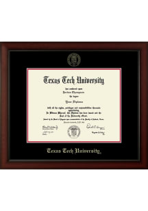 Texas Tech Red Raiders Paxton Diploma Frame - Brown