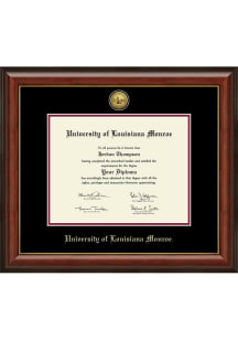 Louisiana-Monroe Warhawks Lancaster Diploma Frame - Brown