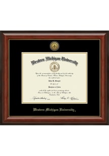 Western Michigan Broncos Lancaster Diploma Frame - Brown
