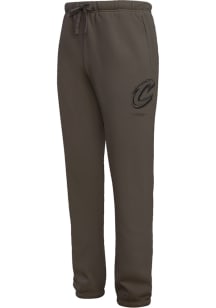 Pro Standard Cleveland Cavaliers Mens Brown Neutral Retro Fashion Sweatpants