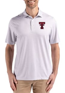Cutter and Buck Texas Tech Red Raiders Ash Pike Diamond Dot Big and Tall Polo