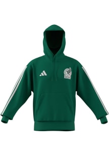 Adidas Mexico National Team Mens Green Culturewear Long Sleeve Hoodie