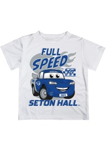 Vive La Fete Seton Hall Pirates Youth White Full Speed Short Sleeve T-Shirt