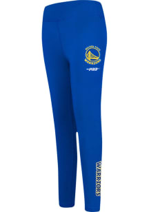 Pro Standard Golden State Warriors Girls Blue Classic Essentials Bottoms Leggings