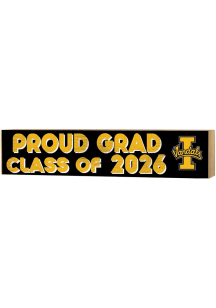 KH Sports Fan Idaho Vandals Class of 2026 Block Sign - Gold