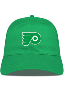 Levelwear Philadelphia Flyers Matrix Tech Unstructured 3D Patch St. Patrick's Day Adjustable Hat -..