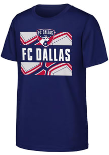 FC Dallas Youth Navy Blue Supremo Short Sleeve T-Shirt
