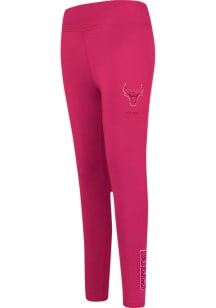 Pro Standard Chicago Bulls Girls Pink Classic Triple Pink Bottoms Leggings