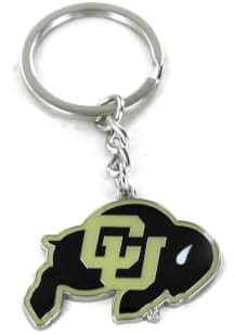Colorado Buffaloes Small Logo Keychain - Gold