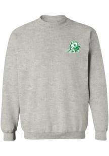 Vive La Fete Oregon Ducks Womens Grey Impressions Crew Sweatshirt