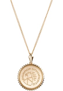 Kyle Cavan Purdue Boilermakers Crest Sunburst Womens Necklace