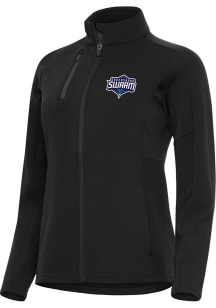 Antigua Greensboro Swarm Womens Black Generation Light Weight Jacket