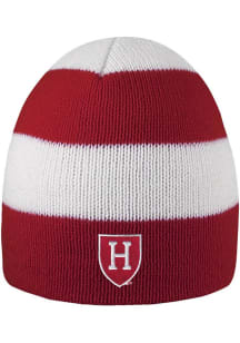 LogoFit Harvard Crimson Crimson Columbia Mens Knit Hat