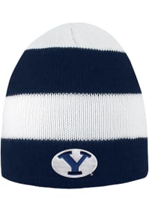 LogoFit BYU Cougars White Columbia Mens Knit Hat