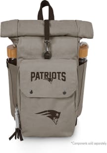 New England Patriots Brown Roll Top Cooler Tote