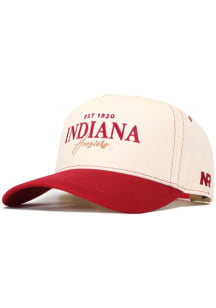 No Rivals Indiana Hoosiers Vintage Adjustable Hat - Natural