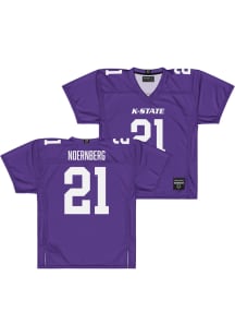 Bryce Noernberg   K-State Wildcats Purple NIL Purple Football Jersey