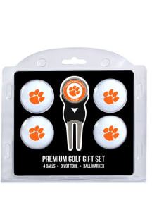 Clemson Tigers Divot Tool 4 Pack Golf Gift Set