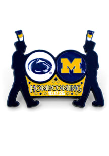 Michigan Wolverines Souvenir 2026 vs Penn State Game Day Pin - Blue