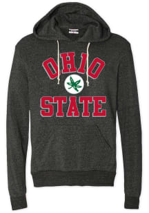 Ohio State Buckeyes Mens Black Arch Name Buckeye Fashion Hood