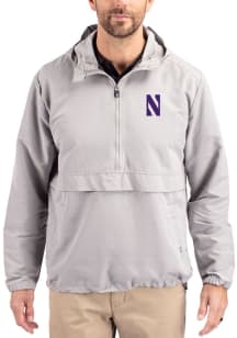 Cutter and Buck Northwestern Wildcats Mens Purple Charter Eco Pullover Jackets