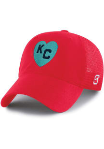 Summit Sportswear Kansas City Monarchs The DT Adjustable Hat - Red