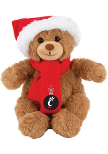 Cincinnati Bearcats Jardine  Holiday 10" Holiday Plush - Brown