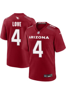 Jeremiyah Love  Nike Arizona Cardinals Red Home Football Jersey