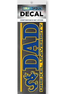 Drexel Dragons Team Logo Auto Decal - Blue