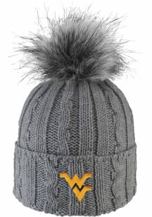 LogoFit West Virginia Mountaineers Grey Alps Womens Knit Hat