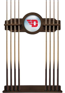 Dayton Flyers Solid Wood Cue Rack Pool Table