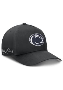Nike Penn State Nittany Lions Dri-Fit Rise Structured A Frame Adjustable Hat - Black