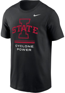 Nike Iowa State Cyclones Black Dri-Fit Core Short Sleeve T Shirt